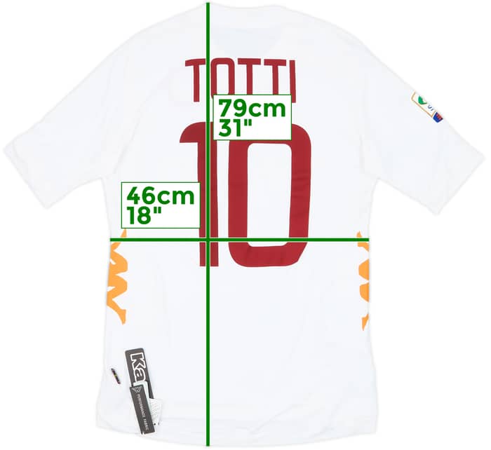 2011-12 Roma Away Shirt Totti #10 (L)