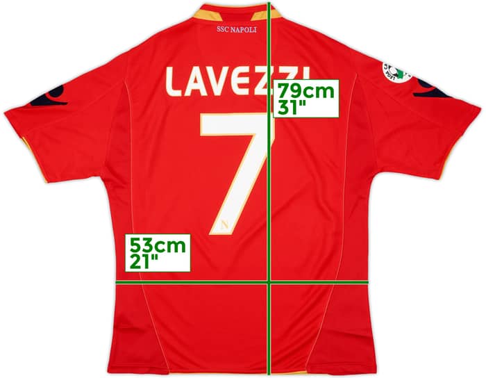 2009-10 Napoli Third Shirt Lavezzi #7 (M)