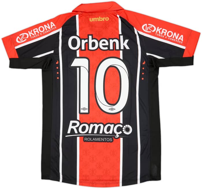 2015 Joinville Esporte Clube Home Shirt #10 (S)