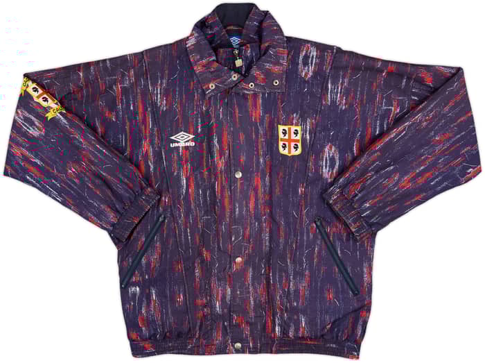 1990-91 Cagliari Umbro Track Jacket - 10/10 - (M)