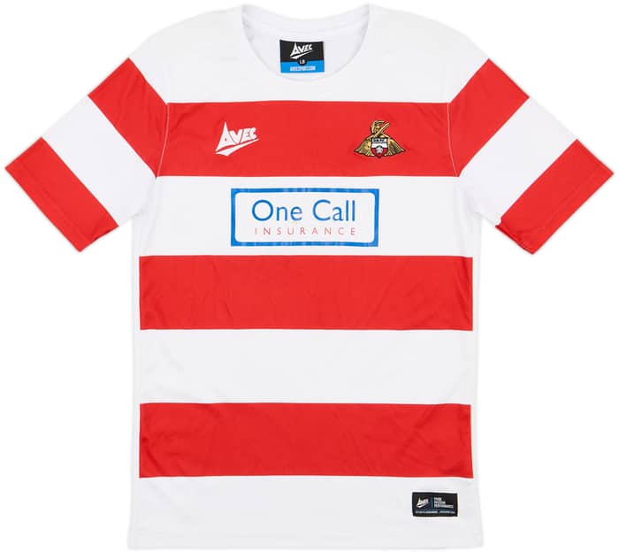 2015-16 Doncaster Rovers Home Shirt - 7/10 - (L.Boys)