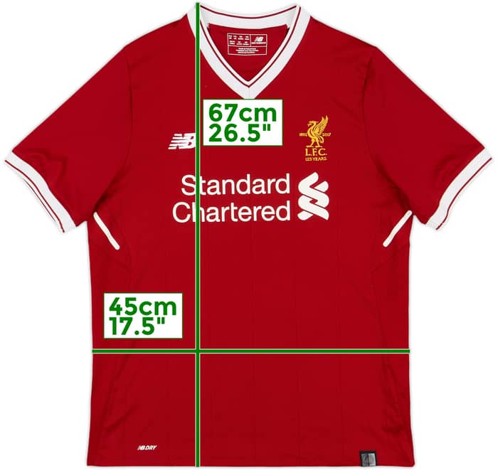 2017-18 Liverpool 125 Years Home Shirt - 10/10 - (XL.Boys)