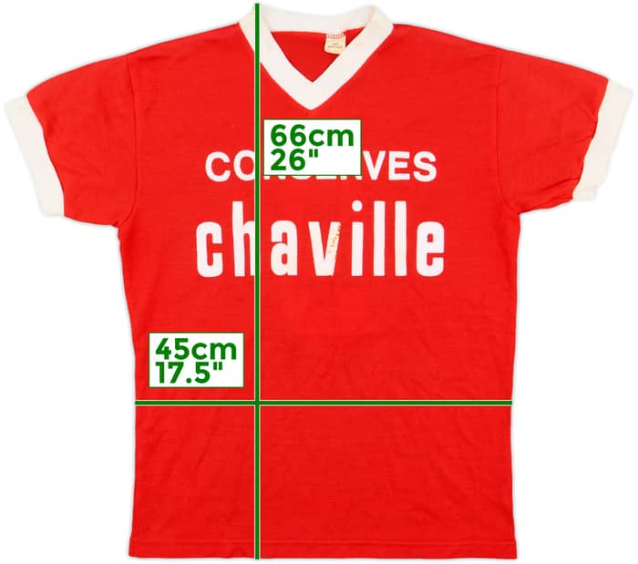 1980s Conserves Chaville Template Shirt #3 - 6/10 - (S)