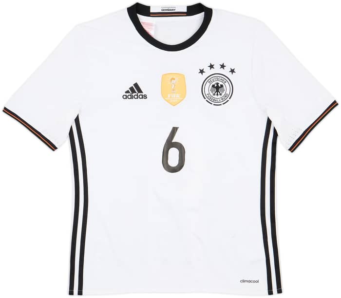 2015-16 Germany Home Shirt Khedira #6 - 8/10 - (L.Boys)