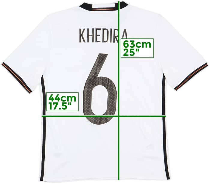 2015-16 Germany Home Shirt Khedira #6 - 8/10 - (L.Boys)