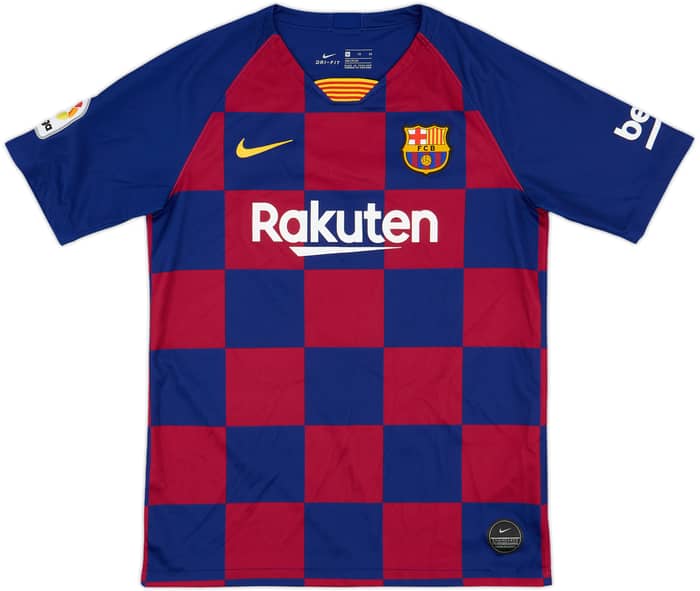 2019-20 Barcelona Home Shirt - 10/10 - (XL.Boys)