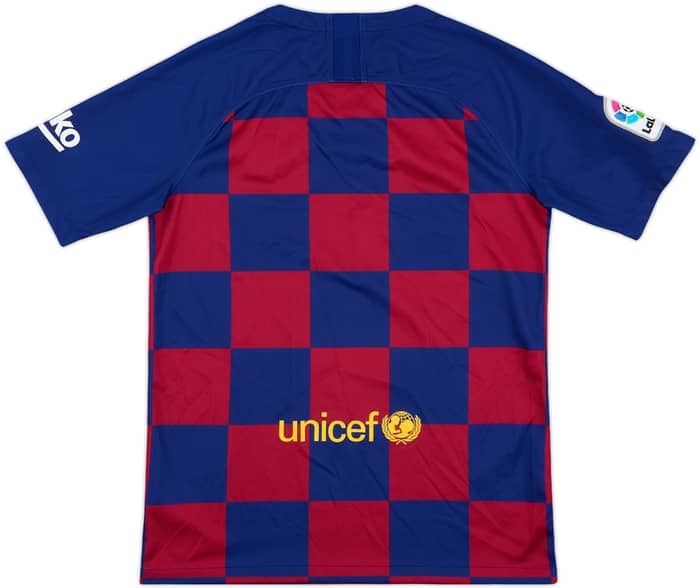 2019-20 Barcelona Home Shirt - 10/10 - (XL.Boys)