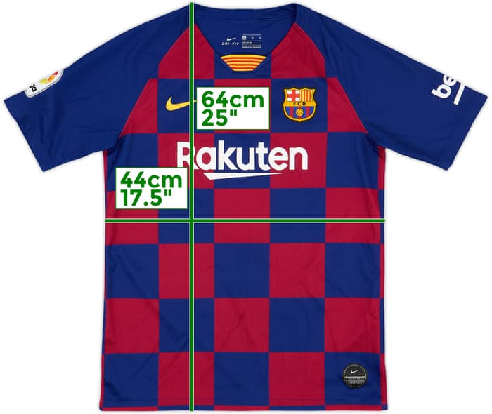 2019-20 Barcelona Home Shirt - 10/10 - (XL.Boys)
