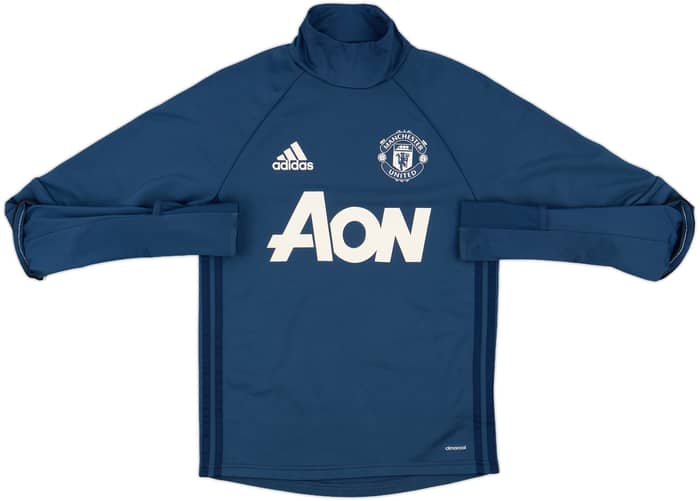 2015-16 Manchester United adidas Sweat Top - 9/10 - (XS)