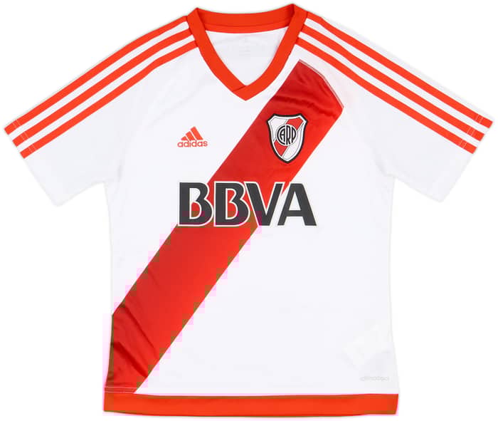2016-17 River Plate Home Shirt - 9/10 - (L.Boys)