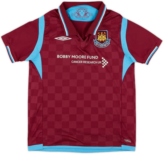 2009-10 West Ham Home Shirt - 9/10 - (M.Boys)