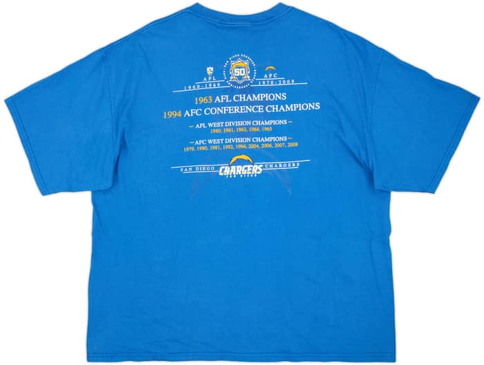 2009 San Diego Chargers NFL Tee - 7/10 - (XXL)