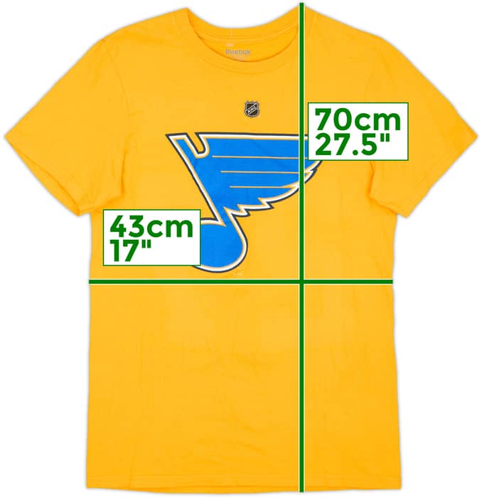 2011-17 St Louis Blues Pietrangelo #27 Reebok Tee - 9/10 - (S)
