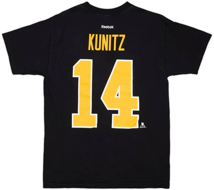 2011-17 Pittsburgh Penguins Kunitz #14 Reebok Tee - 6/10 - (M)