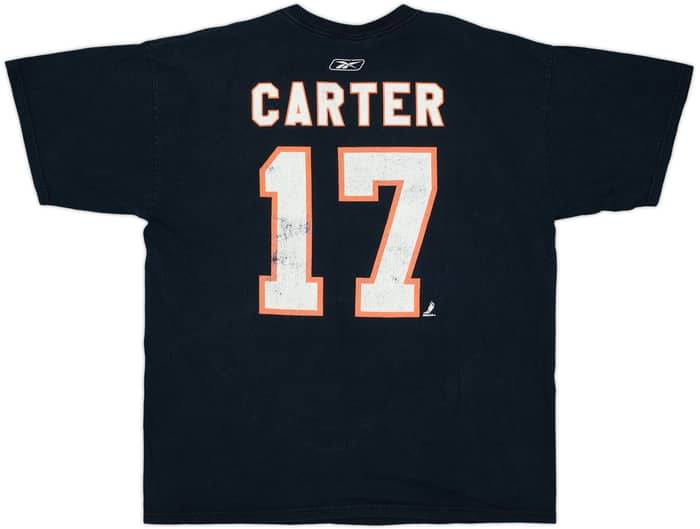 2007-11 Philadelphia Flyers Carter #17 Reebok Tee - 4/10 - (L)