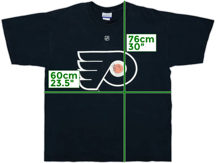 2007-11 Philadelphia Flyers Carter #17 Reebok Tee - 4/10 - (L)