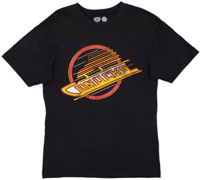 2007-08 Vancouver Canucks Linden #16 NHL Tee - 8/10 - (M)