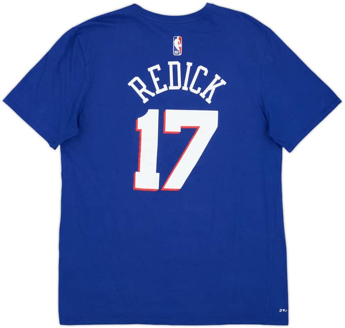 2017-18 Philadelphia 76ers Redick #17 Nike Tee - 9/10 - (L)