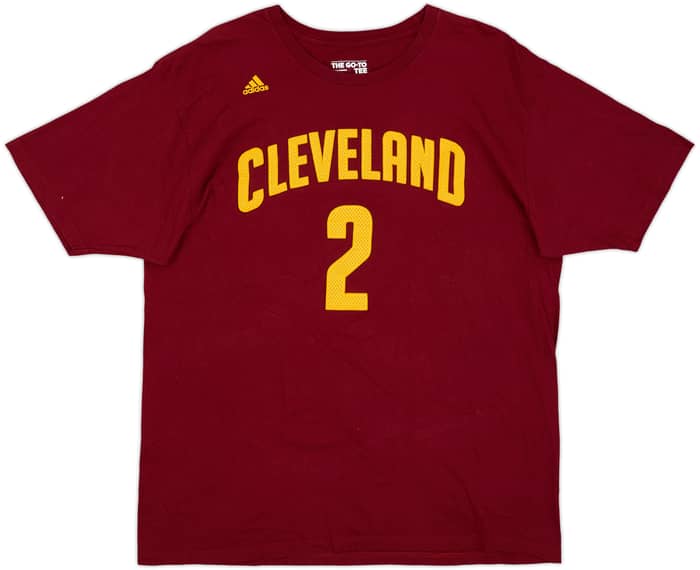 2014-15 Cleveland Cavaliers Irving #2 adidas Tee - 8/10 - (XXL)