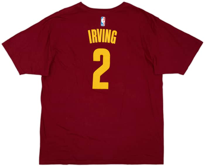2014-15 Cleveland Cavaliers Irving #2 adidas Tee - 8/10 - (XXL)