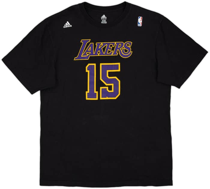 2010-11 LA Lakers Artest #15 adidas Tee - 9/10 - (XL)