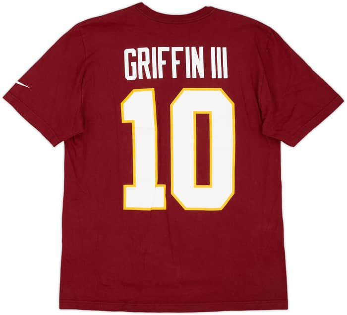 2012-15 Washington Redskins Griffin III #10 Nike Tee - 9/10 - (L)