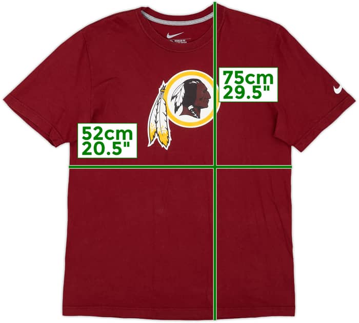 2012-15 Washington Redskins Griffin III #10 Nike Tee - 9/10 - (L)