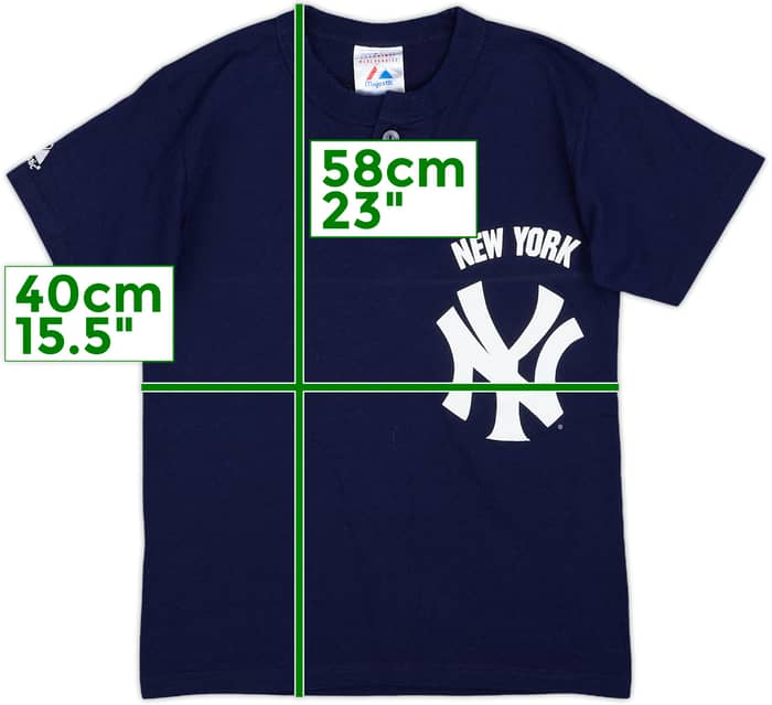 2000s New York Yankees Majestic Tee - 8/10 - (M.Boys)