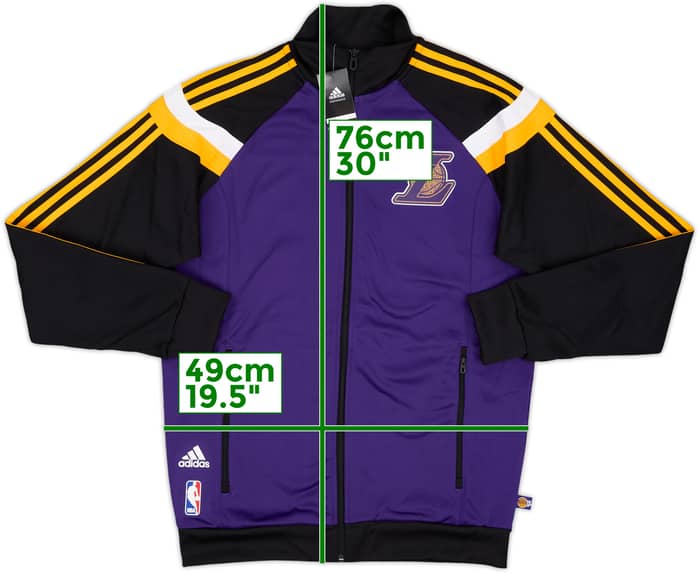 2013-14 LA Lakers adidas Track Jacket (S)