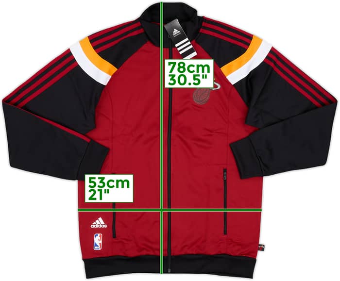 2013-14 Miami Heat adidas Track Jacket (M)