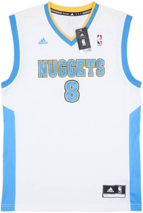 2011-14 Denver Nuggets Gallinari #8 adidas Home Jersey (M)