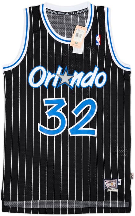 1992-93 Orlando Magic O'Neal #32 adidas Hardwood Classics Swingman Away Jersey (S)