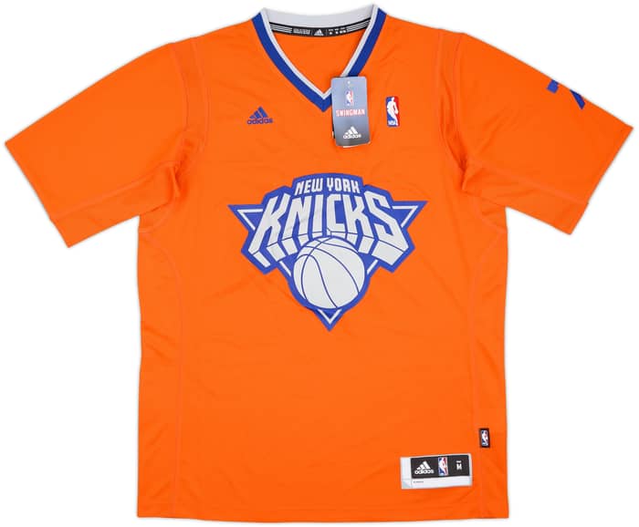2013 New York Knicks Anthony #7 adidas Swingman Christmas Day Jersey (M)
