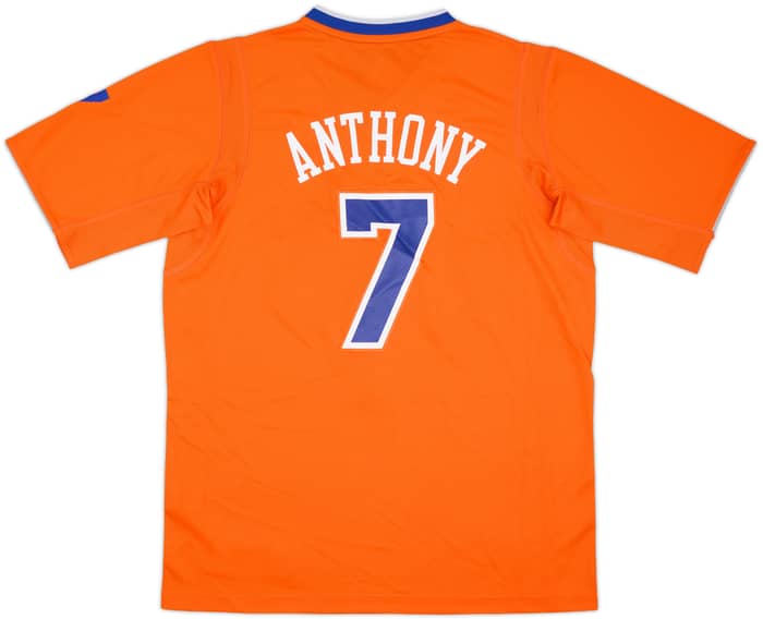 2013 New York Knicks Anthony #7 adidas Swingman Christmas Day Jersey (M)