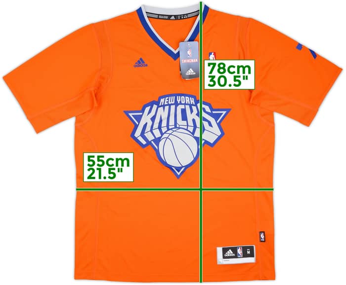 2013 New York Knicks Anthony #7 adidas Swingman Christmas Day Jersey (M)