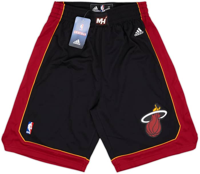 2010-14 Miami Heat adidas Swingman Away Shorts (M)