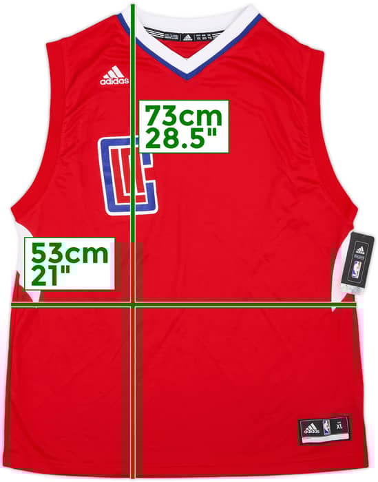2015-17 LA Clippers adidas Away Jersey (XL.Boys)