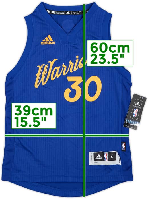 2016 Golden State Warriors Curry #30 adidas Swingman Christmas Day Jersey (S.Boys)