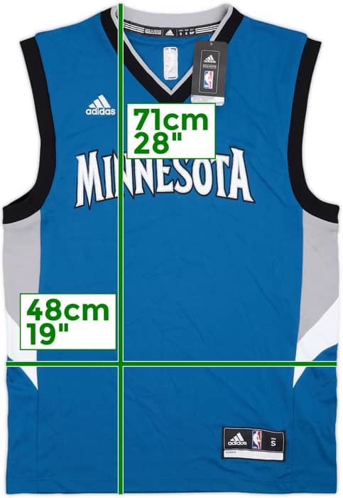 2014-17 Minnesota Timberwolves adidas Away Jersey (S)