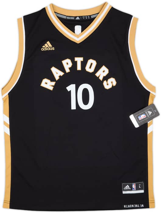 2015-17 Toronto Raptors DeRozan #10 adidas Alternate Jersey (L.Boys)