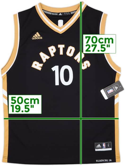 2015-17 Toronto Raptors DeRozan #10 adidas Alternate Jersey (L.Boys)