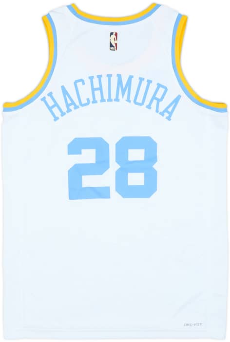 2023 LA Lakers Hachimura #28 Nike Swingman Classic Jersey (M)