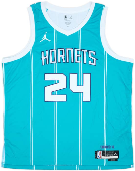 2021-23 Charlotte Hornets Plumlee #24 Jordan Swingman Away Jersey - 8/10 - (XXL)