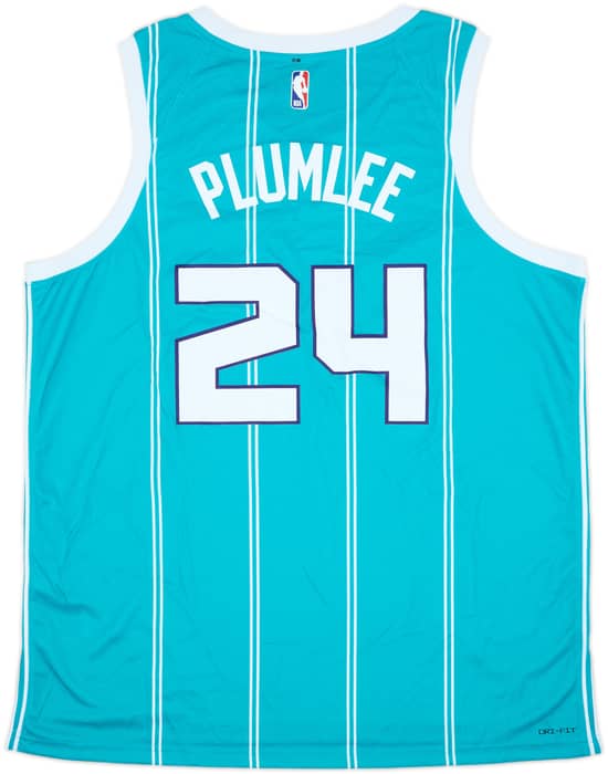 2021-23 Charlotte Hornets Plumlee #24 Jordan Swingman Away Jersey - 8/10 - (XXL)