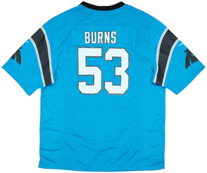 2019-22 Carolina Panthers Burns #53 Nike Game Alternate Jersey (XL)