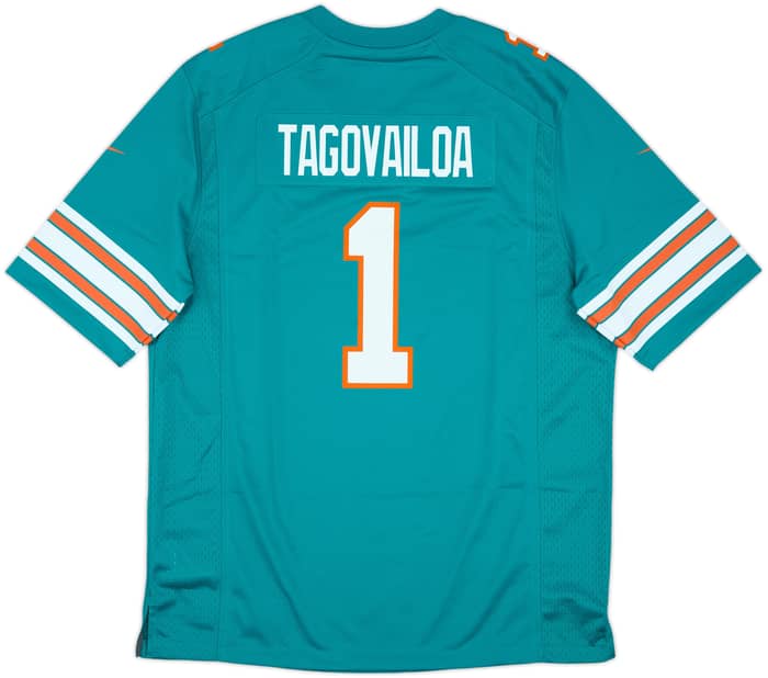 2020-25 Miami Dolphins Tagovailoa #1 Nike Game Alternate Jersey (L)