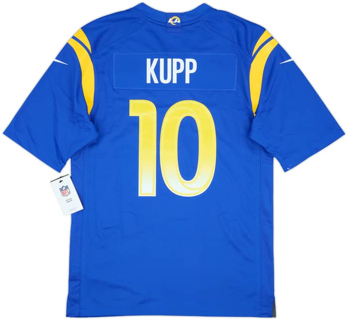 2020-24 LA Rams Kupp #10 Nike Game Home Jersey (S)