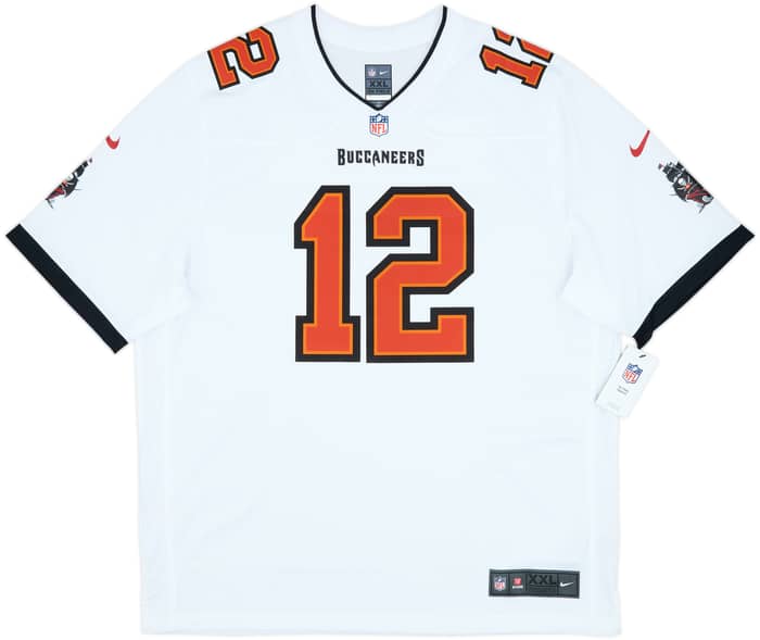 2020-22 Tampa Bay Buccaneers Brady #12 Nike Game Away Jersey (XXL)