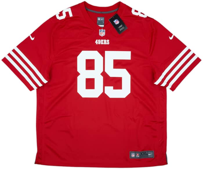 2022-25 San Francisco 49ers Kittle #85 Nike Game Home Jersey (XXL)