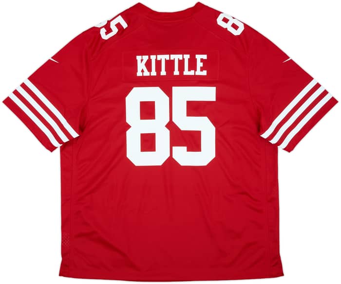 2022-25 San Francisco 49ers Kittle #85 Nike Game Home Jersey (XXL)
